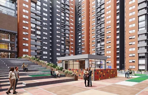 Plazoleta interior terra