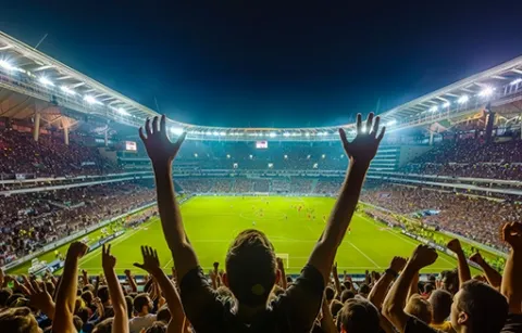 Colaboradores compartiendo una experiencia entorno al futbol