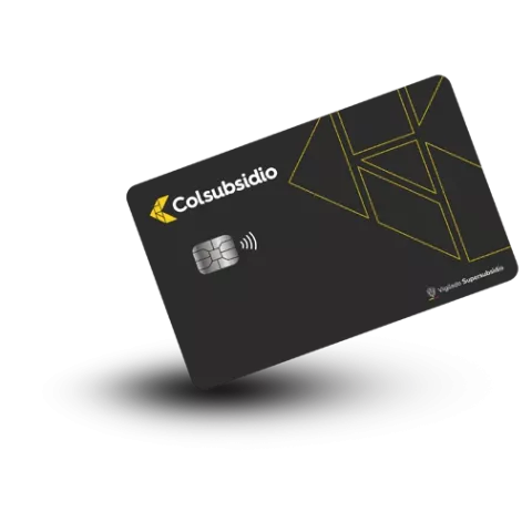 Tarjeta cupo de crédito Colsubsidio