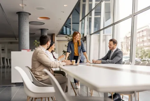 Líderes conversan sobre afiliación de empresa a Colsubsidio