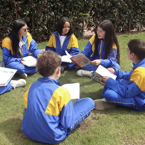 Estudiantes Colegios Colsubsidio realizan taller al aire libre