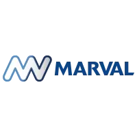 Logo constructora Marval