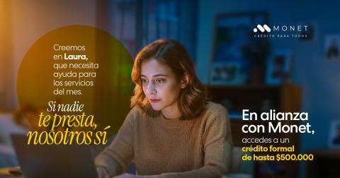 Colsubsidio en alianza con Monet - rebancarización