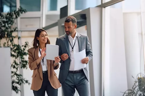Empresarios participando del programa Excala de Colsubsidio