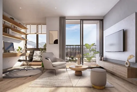 Sala de Nuva Park muestra distribución de espacios