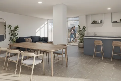 Social kitchen de Terralto muestra distribución de espacios