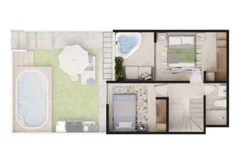 Planos de Maio muestra distribución de la casa.