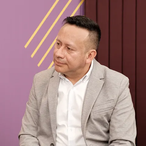 John Celis, representante legal de Te Sirve Biorecicla, en Visión Sostenible de Xposible Colsubsidio